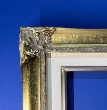 Ornate Swept Gold Picture