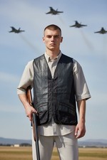 NEW TOP GUN 3XL 56" SKEET VEST BLACK - DOUBLE ZIP & POCKETS - BNWT - RRP £69.95