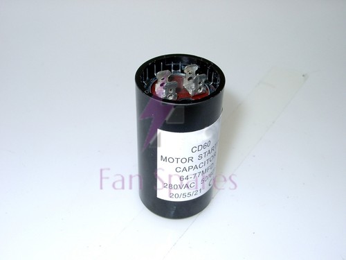 Electric motor start capacitor - electric,