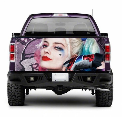 Tailgate truck girl wrap - truck,