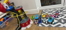 Paw Patrol Mighty Pups Super Lookout Tower with Vehicles and Figures Bundle