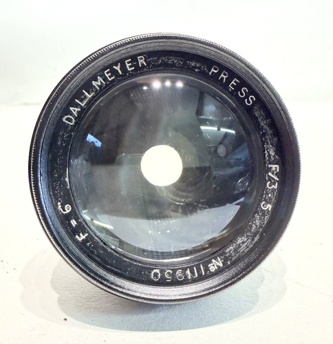 Dallmeyer press lens 3 - dallmeyer, 6"