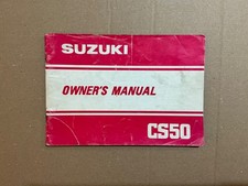 RARE GENUINE SUZUKI OWNERS