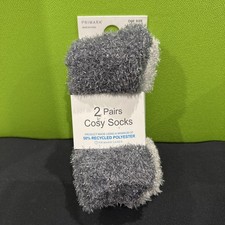 2 Pairs Cosy Sparkly Socks