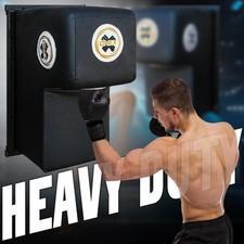 Boxing Uppercut Seat Wall Mounted Heavy Bag Punching Training MMA Training Gear