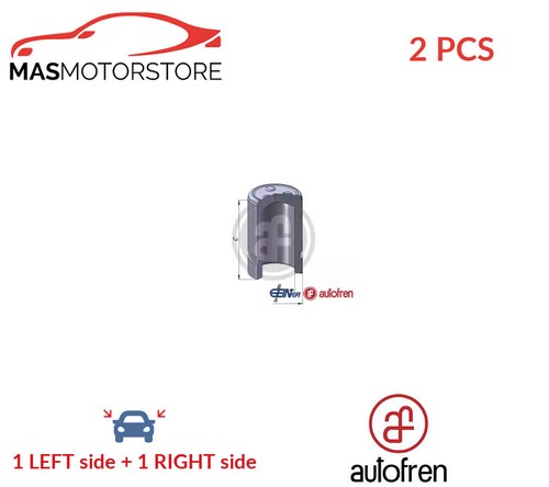 Brake caliper piston pair - piston,