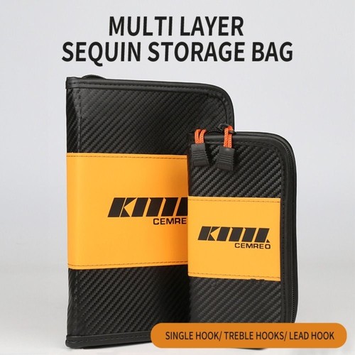 1pc lure storage wallet pvc - storage,