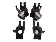 NITRO 1/8 RC BUGGY HOBAO HYPER 7 TQ FRONT STEERING KNUCKLES + C-HUBS NEW 87032