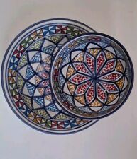 Tunisian Serving Plate And A