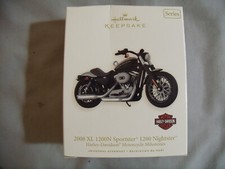 Hallmark Keepsake Harley Davidson #10 XL 1200N Sportster 1200 Nightster 2008