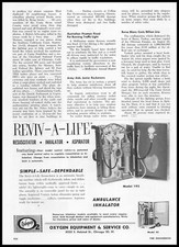 1958 oxygen equipment - 1958,