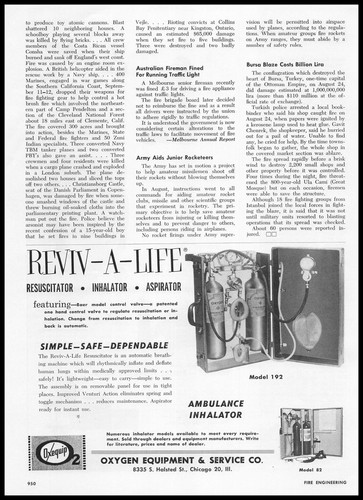 1958 oxygen equipment service - 1958,