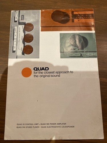 Quad amplifier leaflet - ,
