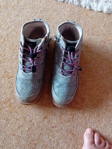 Joules size girls silver - size, 3