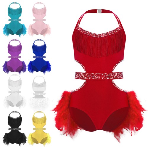 Girl feather skirted jazz - feather,