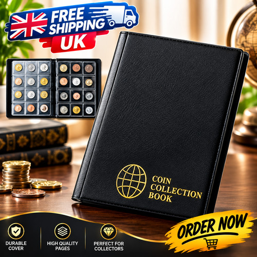 120 pockets coin collection - 120,