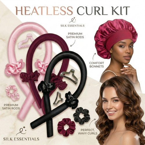Heatless curling rod headband - heatless,