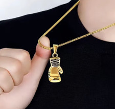 Boxing Glove Pendant Necklace