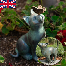 Beautiful Cat Statue Ornament Outdoor Art Craft Sculpture Home Garden Decor Gift
