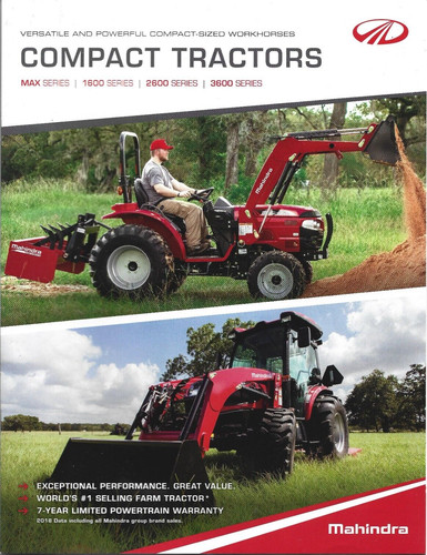 Mahindra compact tractors - compact,