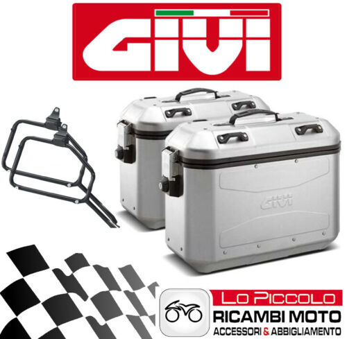 Givi kit aluminum side - 2, cases