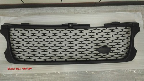 Mit matt black - front, grille