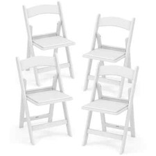 COSTWAY 4 Pack Folding Chairs