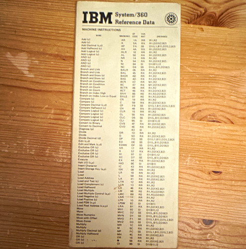 Ibm system 360 - ibm, data