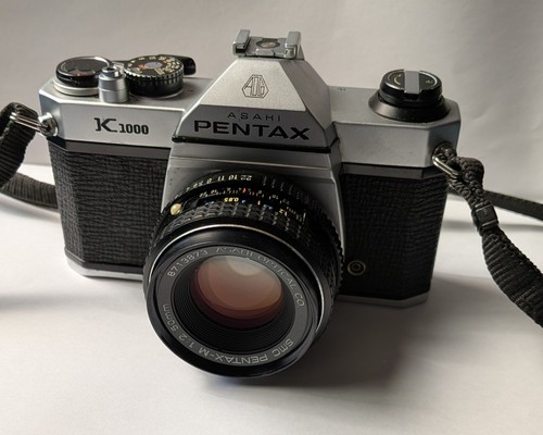 Pentax k1000 slr - pentax,