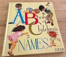 A BOOK OF CHILDREN'S NAMES - JANET & ANNE GRAHAME JOHNSTONE - 1969