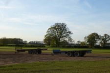 Photo 6x4 Harvesting turf
