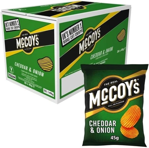 Mccoys cheddar onion - cheddar,