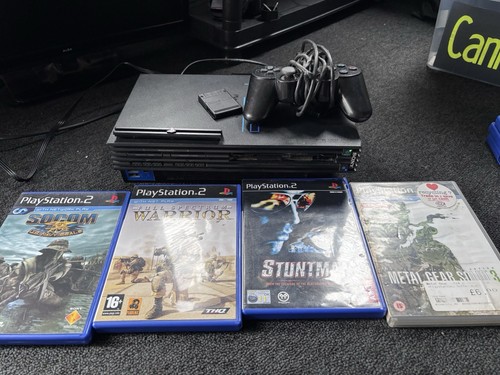 Playstation with games - playstation,