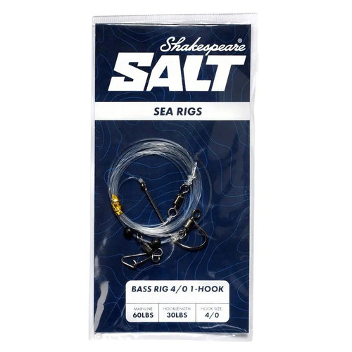 Shakespeare salt sea bass rig - salt,