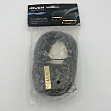 Bush 1.5m SCART Cable Gold