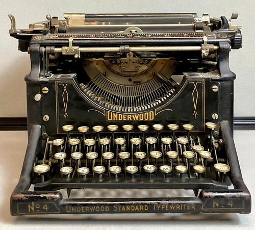 Underwood standard - underwood, no.4
