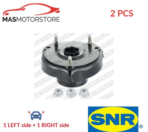 Top strut mounting - cushion, set