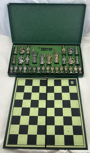 Vintage mandarin chess set - chess,