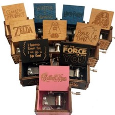 MUSIC BOX CARILLON POTTER NARUTO ANASTASIA SAILOR DRAGONBALL PAPER HOUSE