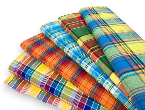 Multicoloured plaid cotton - multicoloured,