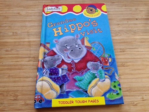 Grandma hippo visit irene - grandma,