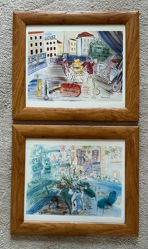 Raoul dufy framed - raoul, pair