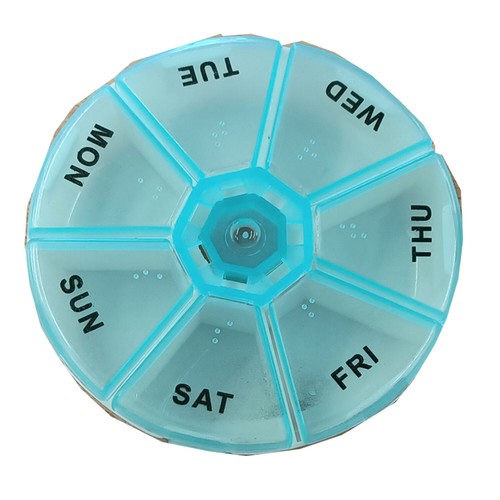 Weekly day pill container - weekly,