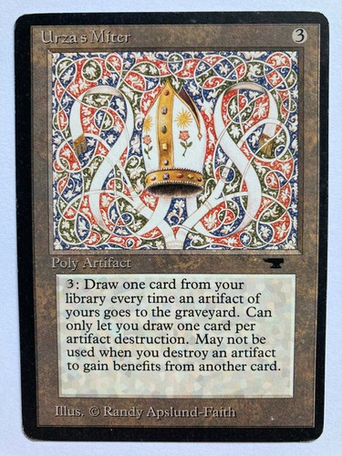 Mtg urza miter - -, urza's