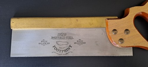 Footprint tenon saw brass - footprint, 10"