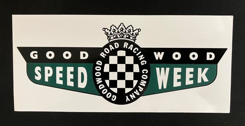 Goodwood speed week sticker - speed,