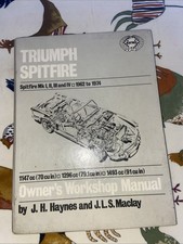 TRIUMPH SPITFIRE Mk I, II, III