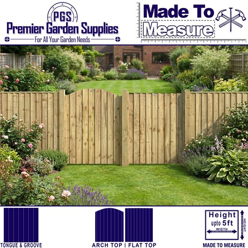 Made measure 5ft garden - 5ft,