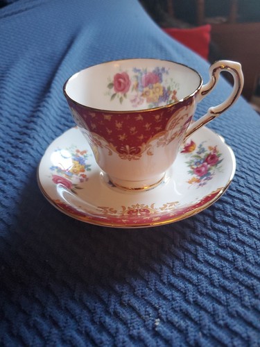 Vintage paragon teacup - vintage,