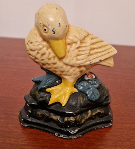 Vintage cast iron - cast, duck